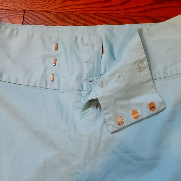 Vintage Baby Blue Pencil Skirt - Picture 5 of 8
